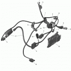 001 - Outlander 450 EFI - STD_DPS_Mossy Oak Edition - North America 01- rotax - engine harness and electronic module -...