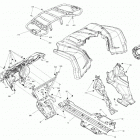 004 - Outlander T MAX 6X6 - 450 EFI - XU+ - T Regulation 07- body - front section