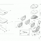 006 - Outlander MAX 650 EFI - XT - CE 07- body - seat