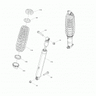 006 - Outlander MAX 650 EFI - XT - CE 05- suspension - rear shocks