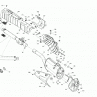 003 - Outlander 1000R EFI - XT - International 02- engine - exhaust