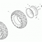 006 - Outlander MAX 650 EFI - XT - CE 04- drive - rear wheels - xt