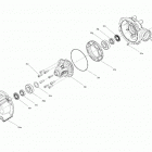 005 - Outlander T MAX 1000 EFI - XTP - T Regulation 04- drive - front section - differential parts