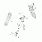 004 - Outlander 1000R EFI - XXC - CE 05- suspension - front shocks