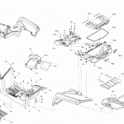001 - Outlander MAX 6X6 - 450 EFI - DPS - North America 07- body - rear section