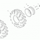 002 - Outlander 650 EFI - XMR - CE 04- drive - rear wheels