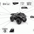004 - Outlander 1000R EFI - XXC - CE 07- body - decals