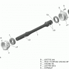 003 - Outlander MAX 570 EFI - DPS - CE 01- rotax - drive shaft