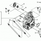 004 - DS 250 01- right crankcase half