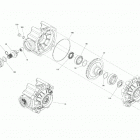006 - Outlander T MAX 6X6 - 1000 EFI - XU+ - T Regulation 04- drive - rear section - final drive unit