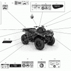 005 - Outlander T MAX 1000 EFI - XTP - T Regulation 07- body - decals - xtp