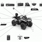 005 - Outlander MAX 570 EFI - STD_DPS_XT - North America 07- body - decals  - xt