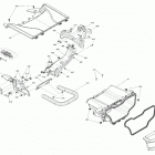 006 - Outlander MAX 650 EFI - XT - CE 07- body - storage tray