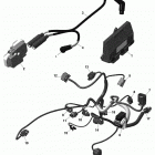 005 - Outlander 1000R EFI - XMR - CE 01- rotax - engine harness and electronic module -...