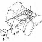 TRX400EX Заднее крыло