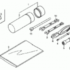 TRX400FA Инструмент