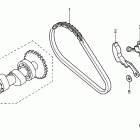 TRX400FA Цепь ГРМ и натяжитель