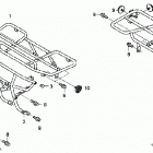 TRX400FA Багажник