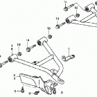 TRX400FA Передний рычаг
