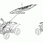 TRX400EX Наклейки