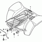 TRX400EX Rear fender (1)