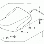 TRX400FA Сидение