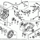 TRX400FA Передний редуктор