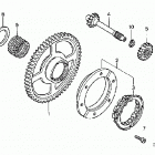 TRX680FA Шестерни стартера