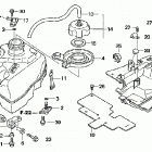 TRX680FA Топливный бак