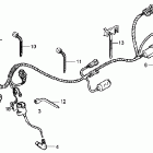 TRX300EX Wire harness (trx300ex'07-)