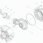 005 - Outlander T MAX 1000 EFI - XTP - T Regulation 08- rear drive - differential parts