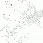 002 - Outlander T 6X6 - 650 EFI - T Regulation 09- frame - rear part