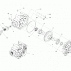 002 - Outlander T 6X6 - 650 EFI - T Regulation 08- rear drive - final drive unit