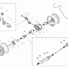 003 - Outlander 650 EFI - XT - International 08- rear drive - common parts