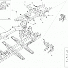 005 - Outlander T MAX 6X6 - 650 EFI - T Regulation 09- frame - front section