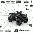 001 - Outlander 450 EFI - North America 09- decals - mossy oak edition