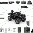 009 - Outlander MAX 1000R EFI - North America 09- decals - ltd