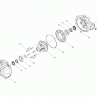 002 - Outlander T 570 EFI - STD_DPS_PRO - T Regulation 07- front drive - differential parts