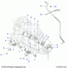 SCRAMBLER 850 48 Engine, mounting and transmission mounting - a20sv...