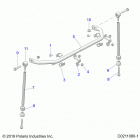SCRAMBLER XP 1000 55 Suspension, stabilizer bar - a20sge95ak (c0211080-...
