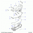 SPORTSMAN 850 EPS 48 Body, front rack - a21sxe85a9  /  af  /  ap  /  ca...