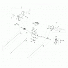 OUTLAW 110 Steering, handlebar - a20yak11b7  /  b6  /  n7  / ...