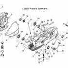 PHOENIX 200 Engine, crankcase - a20yap20a4  /  n4 (49atvcrankc...