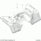 SPORTSMAN XP 1000 HUNTER EDITION (A21SXD95A9) Body, rear cab - a21sxd95a9 (c101970)