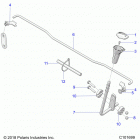 SPORTSMAN 570 X2 Drive train, gear selector - a20swe57a1  /  3a1 (c...