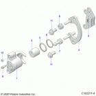 SPORTSMAN 850 HIGH LIFTER Brakes, rear caliper - a20sxn85a8  /  ca8 (c102211...