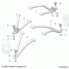 SPORTSMAN 570 HUNTER PACKAGE (A21SHD57A9) Suspension, a-arms - a21shd57a9 (c102293-2)