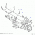 SPORTSMAN TOURING 570 PREMIUM Chassis, frame - a20sje57ax (c102140)