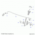 SPORTSMAN 450 HO EPS (A21SEE50A1/A5/CA1/CA5) Drive train, gear selector - a21see50a1  /  a5  / ...