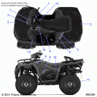 SPORTSMAN 570 EPS EU 3PC (A21SEE57K2) Body, decals - a21see57k2 (900295)